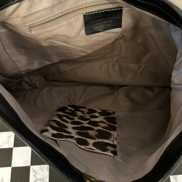 NEW MAURIZIO TAIUTI made in ITALY leather CHEETAH Bag Purse AUTHENTIC - Picture 5 of 7